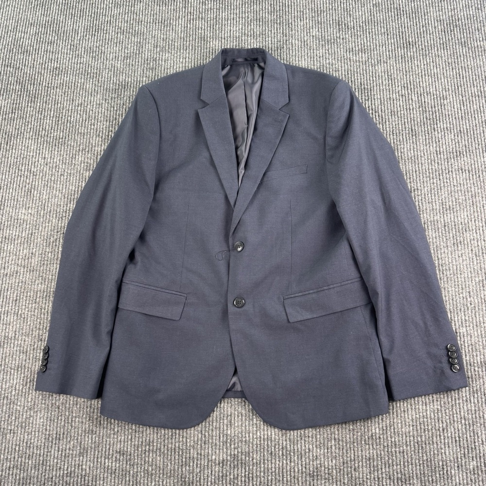 NWT H&M Suit Jacket Men 44R Skinny Fit Stretch Blazer Career Office Formal